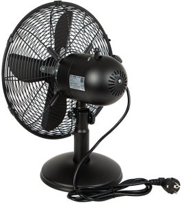 Wentylator stołowy 30cm CZARNY 2