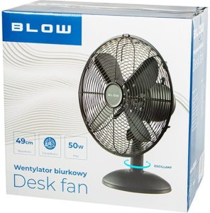 Wentylator stołowy 30cm CZARNY 7