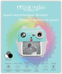 Aparat natychmiastowy dla dzieci         MajesticLine niebieski 9