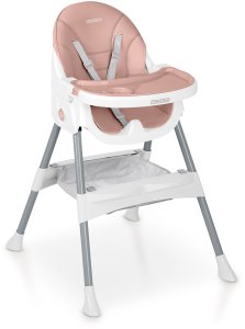 Krzesełko do karmienia Ricokids Mani różowe 2
