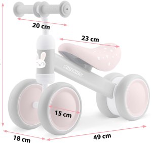 Rowerek biegowy trójkołowy dla dzieci Ricokids 4