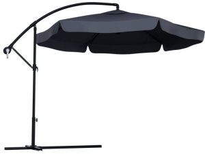 Parasol ogrodowy, duży, składany. Graphite 3,5m 1