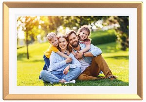 Ramka cyfrowa Arzopa Cyfrowa ramka na zdjęcia D10 (złota) 10.1" 2