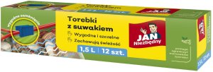 JAN NIEZBĘDNY Torebki z suwakiem 1.5L - 12 sztuk 1