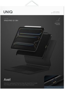 Etui UNIQ Axel do iPad Pro 13" M4 (2024) czarny 7