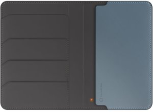 Etui na paszport UNIQ Belmont z Apple    Find My blokada RFID szaro niebieski 2