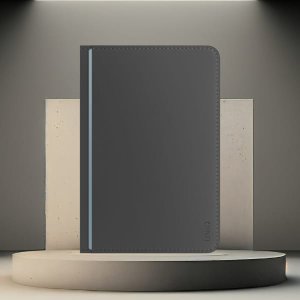 Etui na paszport UNIQ Belmont z Apple    Find My blokada RFID szaro niebieski 9