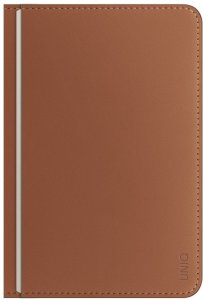 Etui na paszport UNIQ Belmont z Apple    Find My blokada RFID karmelowy beżowy 4