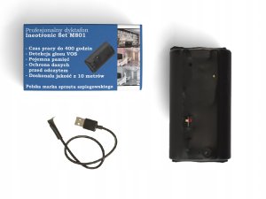 Dyktafon Ineotronic M801 2w1 - Profesjonalna jakość 4