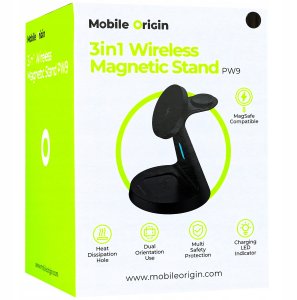 Mobile Origin 3in1 Wireless Magnetic Stand PW9 16
