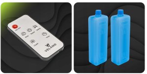 WENTYLATOR KOLUMNOWY WODNY PODŁOGOWY OSCYLACJA PILOT KLIMATOR PRZENOŚNY 80W 4