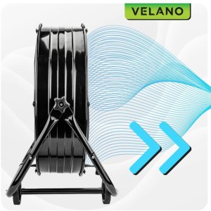WENTYLATOR PRZEMYSŁOWY WIATRAK PODŁOGOWY CYRKULATOR 61CM 300W DUŻY MOCNY 7