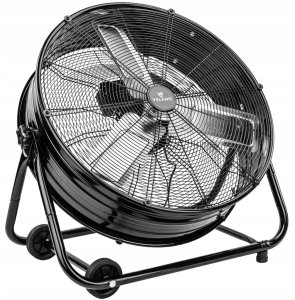 WENTYLATOR PRZEMYSŁOWY WIATRAK PODŁOGOWY CYRKULATOR 61CM 300W DUŻY MOCNY 9
