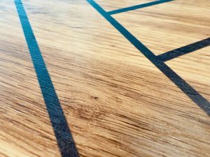 Meblościanka SWITCH LAMEL VI czarna/dąb wotan ASM Meble 11