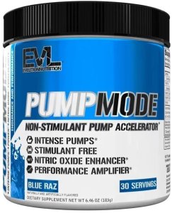 EVLution Nutrition - PumpMode Powder, Blue Raz, Proszek, 183g 1