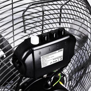 Wentylator podłogowy mocny wiatrak 120W Cronos KYT-30D1 Czarny 2