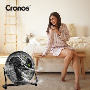 Wentylator podłogowy mocny wiatrak 120W Cronos KYT-30D1 Czarny 9