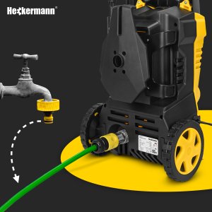Myjka ciśnieniowa Heckermann SVMC16 1650W 135BAR + pianownica, pompa 3