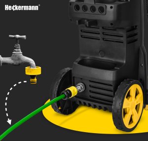 Myjka ciśnieniowa Heckermann SVMC22 2200W 165BAR + pianownica, pompa 6