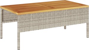 vidaXL Zestaw Sof Ogrodowych Jasnoszary i ciemnoszary 2