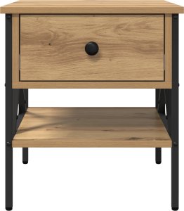 vidaXL 2 szt. Stolik nocny z litego dębu 40x42x45 cm 3