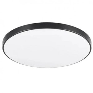 PLAFON LED PANEL NATYNKOWY NIEMRUGAJĄCY SLIM CZARNY BARWA NEUTRALNA 45CM 60W 1