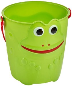 Sand Bucket "Frog" of 5 pcs BECO 95033 1