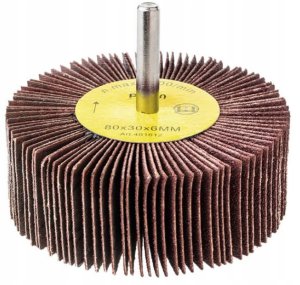 Sanding disc with shank 80 x 30 x 6 P40 1