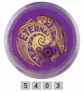 Discgolf DISCMANIA Midrange Driver S-LINE MD4 ETERNAL VOID Purple/Silver 5/4/0/3 2