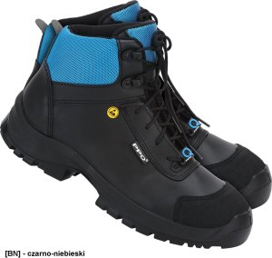 BPPOTQ6LG - cholewki wykonane z wysokiej jakości skór licowych gładkich o wysokim współczynniku przepuszczalności pary wodnej i zmniejszonej nasiąkliwości wody 46 2