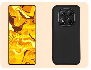 Etui do Xiaomi Redmi Note 14 Pro 5G / 14 Pro Plus 5G (Czarne, Matowe, Slim) 4