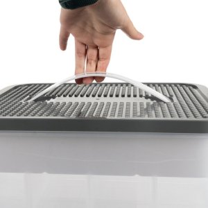 Pudełko na klocki- 2 poziomy Kruzzel 25756 9