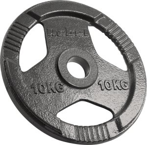 Obciążenie żeliwne olimpijskie zestaw 2x10kg, otwór 51mm, talerz z uchwytami, REBEL ACTIVE 3