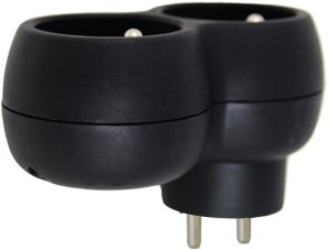 ELK312K Esperanza rozgałęźnik elektryczny 2 gn. czarny 3