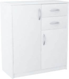 Komoda z szufladami do pokoju, Classic, 74x35x85 cm, biel, mat | TYLETEGOTU 1