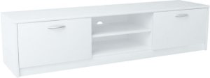 Szafka RTV, stolik, Classic, 160x41x36 cm, biel, mat | TYLETEGOTU 1