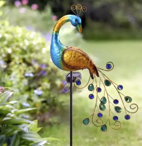 Paw solarny z drucikiem 30 ciepłych led do oplecenia kolorowego ogona 3