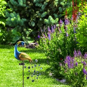 Paw solarny z drucikiem 30 ciepłych led do oplecenia kolorowego ogona 4