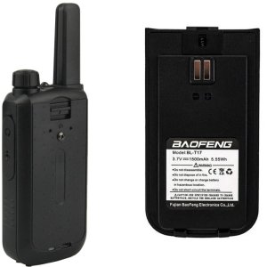 Krótkofalówki walkie talkie baofeng bf-t17 radiotelefon zestaw latarka 2szt 5