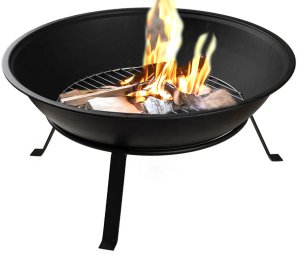 Palenisko ogrodowe duże pogrzebacz stojak ruszt grill ognisko 55 kociołek 5