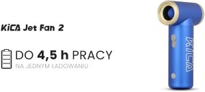 KiCA Feiyu Tech KiCa Jet Fan 2 -wentylator ładowany niebieski 10
