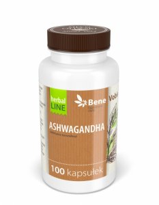 Bene Vobis Ashwagandha 200mg 100 kapsułek 1