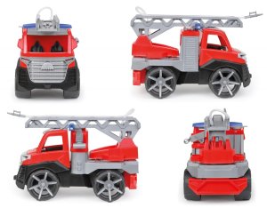 Lena Pojazd Truxx2 Straż pożarna w pudełku 11