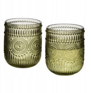 ELISE GREEN Komplet 4 szklanek 260ml7,5x9,2cm 1
