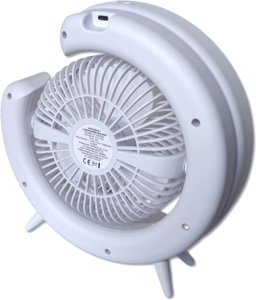 Wiatrak - Wentylator akumulatorowy biurkowy LED RGB 11