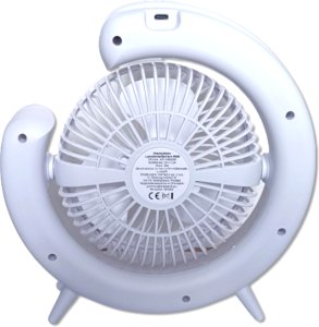 Wiatrak - Wentylator akumulatorowy biurkowy LED RGB 10