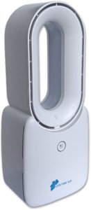 Wiatrak Wentylator akumulatorowy bezłopatkowy LED 4