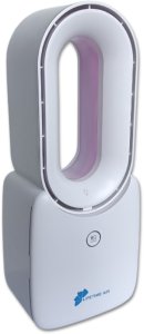 Wiatrak Wentylator akumulatorowy bezłopatkowy LED 5