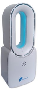 Wiatrak Wentylator akumulatorowy bezłopatkowy LED 6