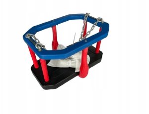 HUŚTAWKA KUBEŁKOWA NA ŁAŃCUCHACH OCYNK EN1176  PUBLICZNY PLAC ZABAW 3